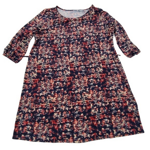 PinkBlush Tunic 2XL‎ 2X Plus Size Blue Long Short S